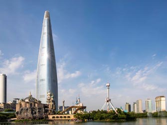 [Small Group Tour] All in one Full-day Tour No.4 (Royal Palace Tour, Seoul Sky, Gangnam Street, Garosu-gil)